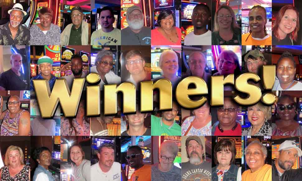 Winners at Riverwalk Casino in Vicksburg, MS