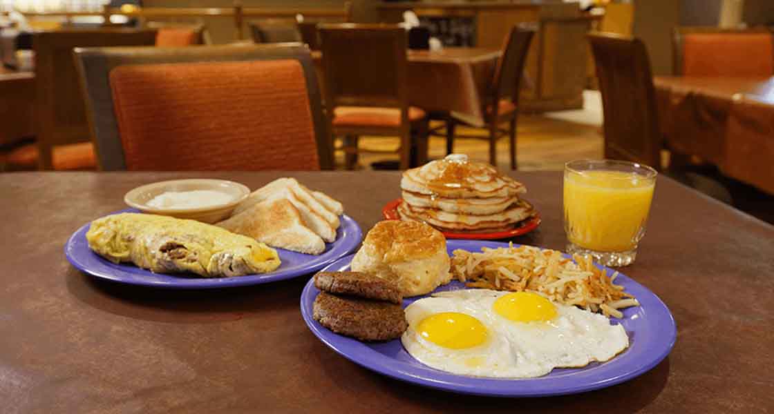 Smiley's breakfast at Riverwalk Casino Hotel