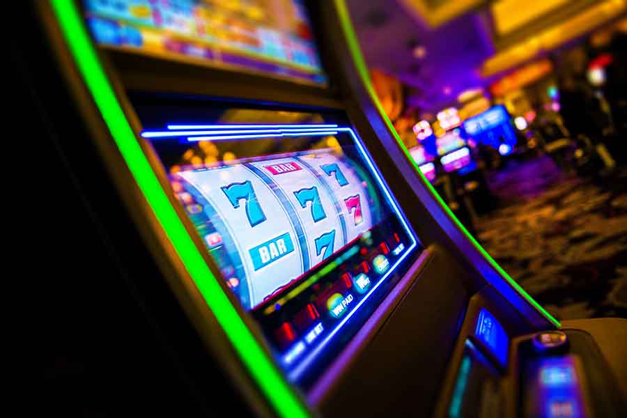 Slot machines at Riverwalk Casino Hotel
