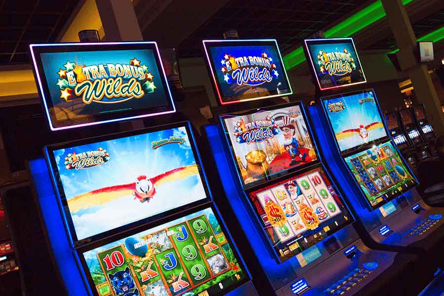 Slot machine games at Riverwalk Casino