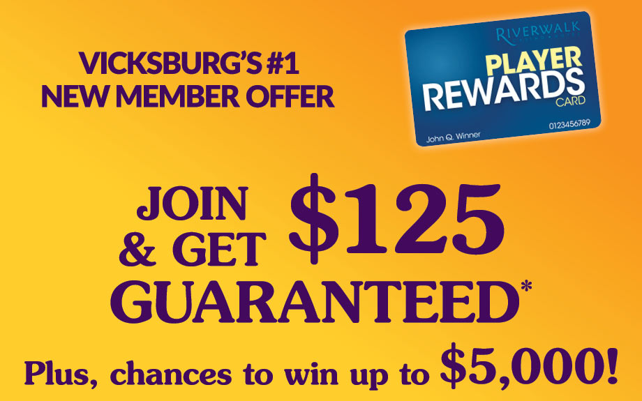 Riverwalk New Member Offer