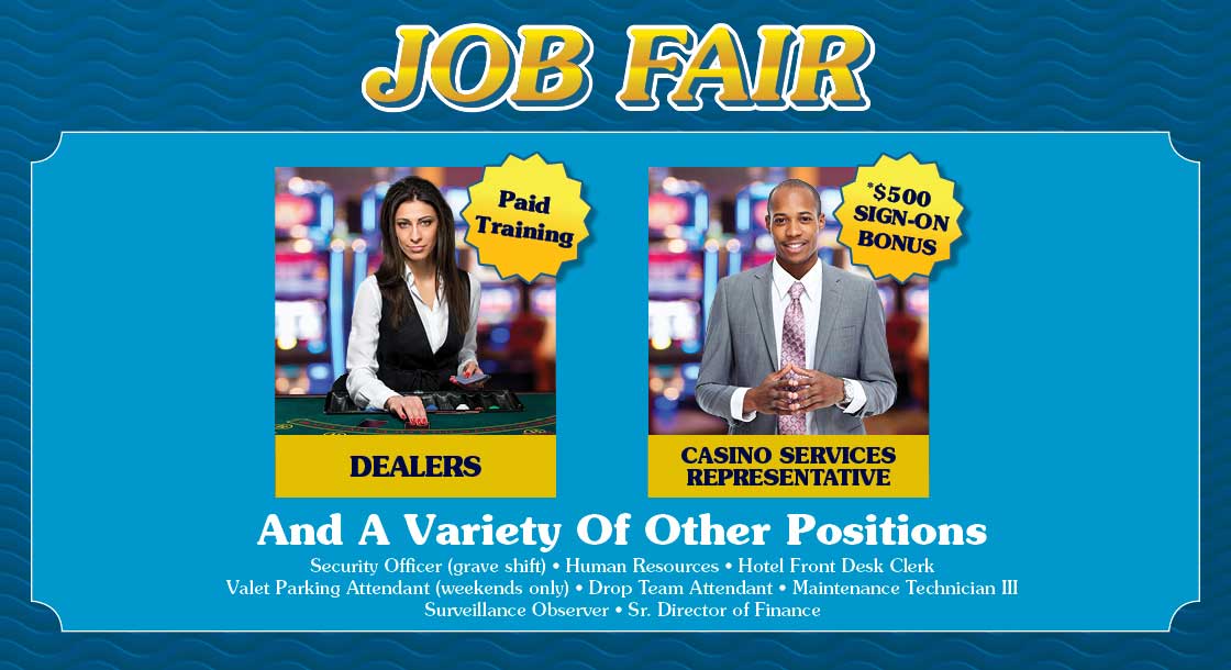 Riverwalk Casino April Job Fair