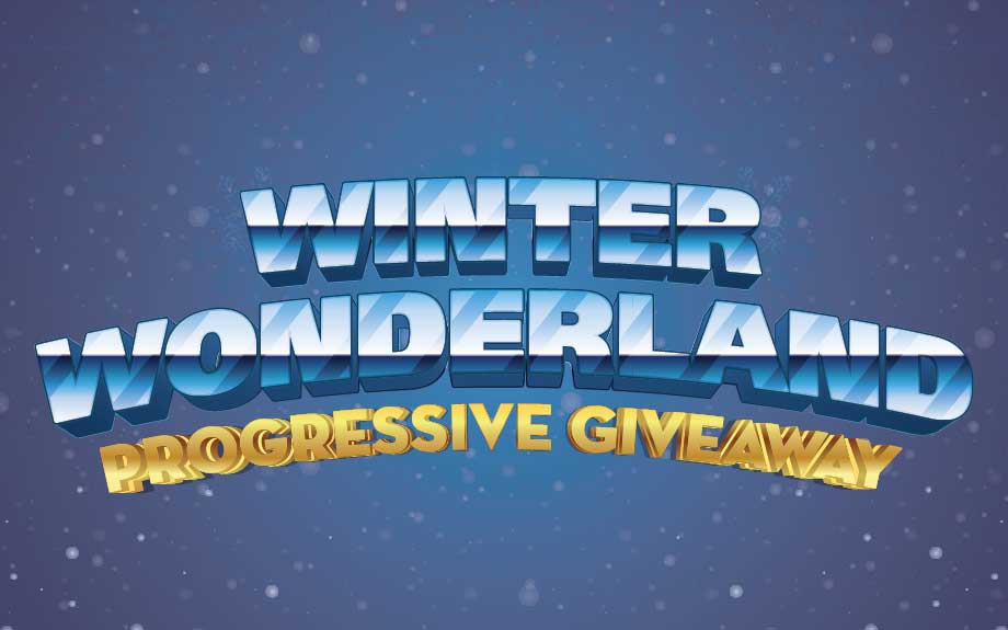 Winter Wonderland Progressive Giveaway Promotion at Riverwalk Casino Hotel