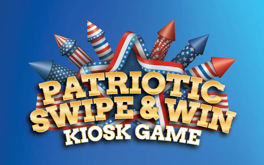 Patriotic Swipe & Win Kiosk Game Promotion at Riverwalk Casino in Vicksburg, MS