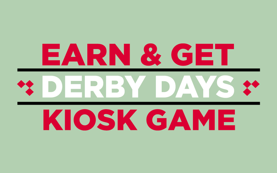 Earn & Get Derby Days Kiosk Game at Riverwalk Casino in Vicksburg, MS.