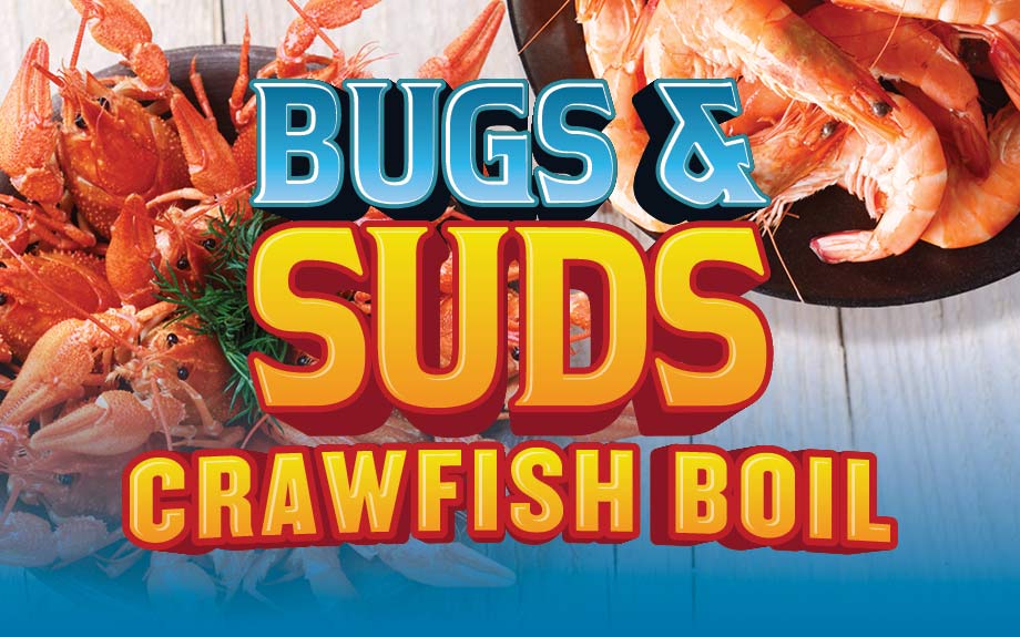Bugs and Suds Crawfish Boil at Riverwalk Casino in Vicksburg, MS.