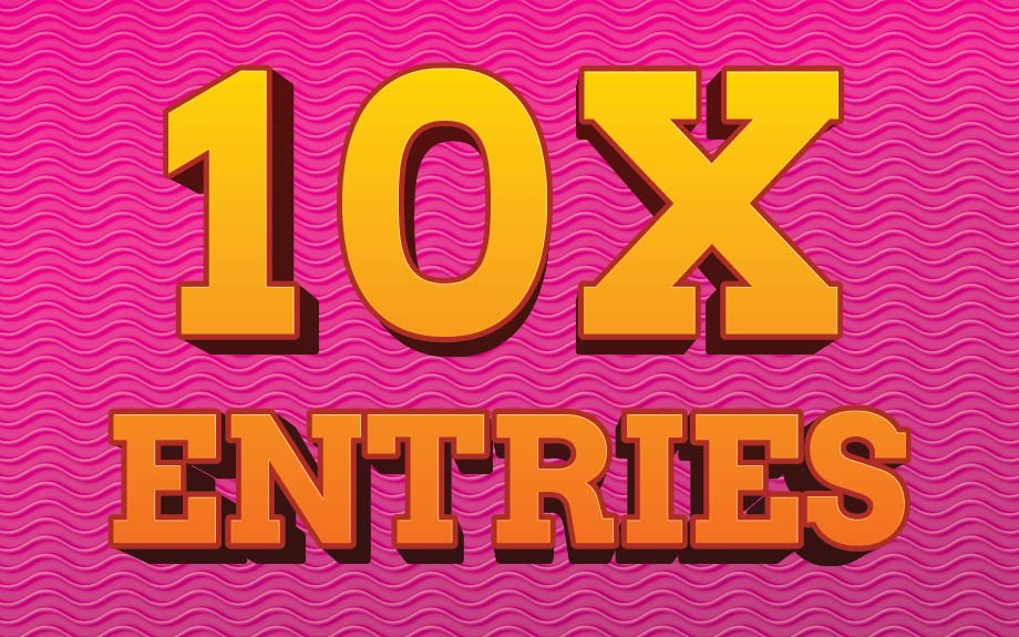 10X Entries Promo at Riverwalk Casino in Vicksburg, Ms.