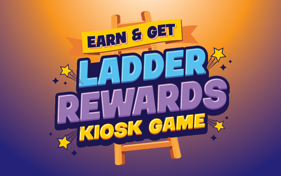 Earn & Get Ladder Rewards Kiosk Game at Riverwalk Casino in Vicksburg, MS.
