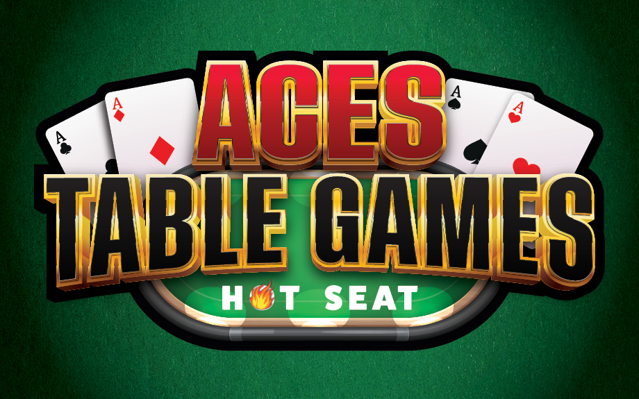 Aces Table Games Hot Seat at Riverwalk Casino in Vicksburg, MS.